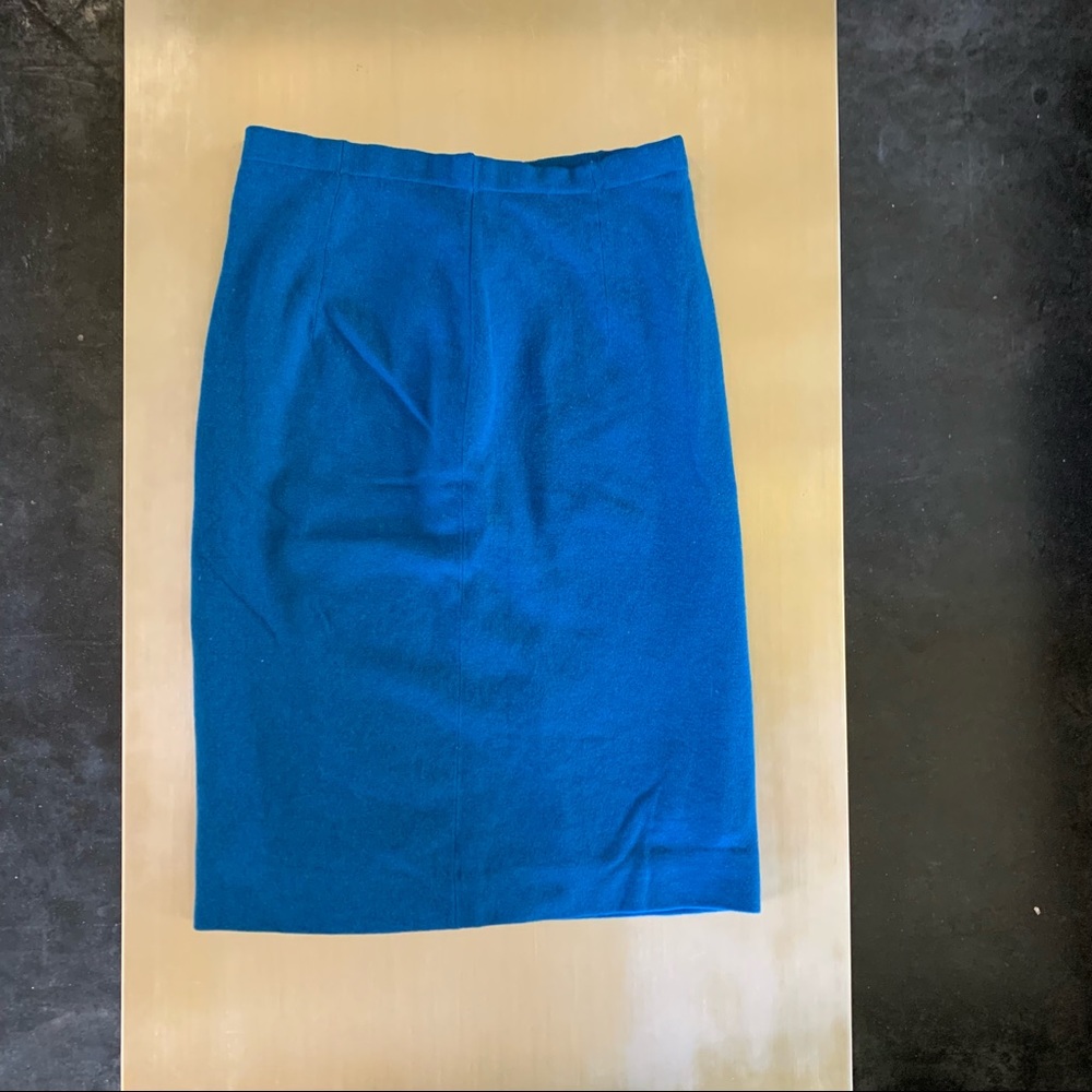Vintage MidCentury Wool Pencil KLM-stewardess style skirt